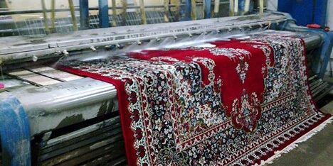 شستن فرش ماشینی در قالیشویی بهزاد