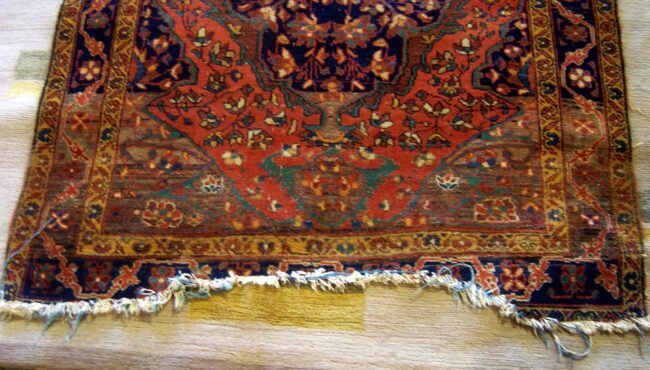 پاره شدن فرش